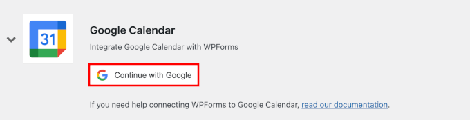 Continue with Google button Continue with Google button