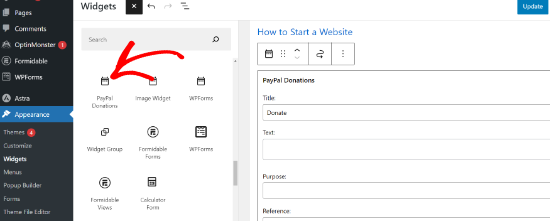 How to Add a PayPal Donate Button to WordPress