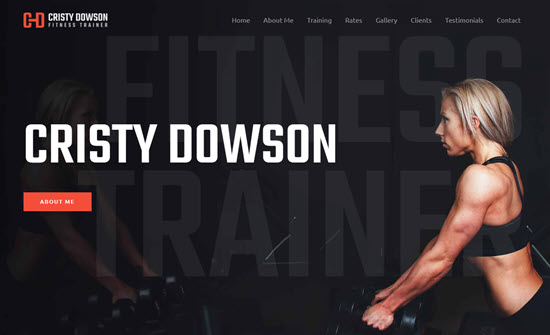 Astra - Fitness Trainer template