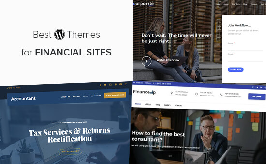 Best WordPress Themes for Financial Sites
