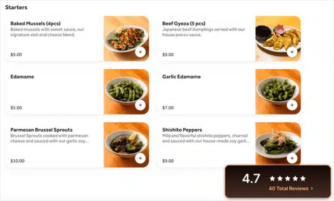 Ejemplo de Alertas de Reseñas de Smash Balloon