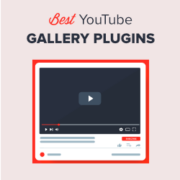 Best YouTube gallery plugins for WordPress