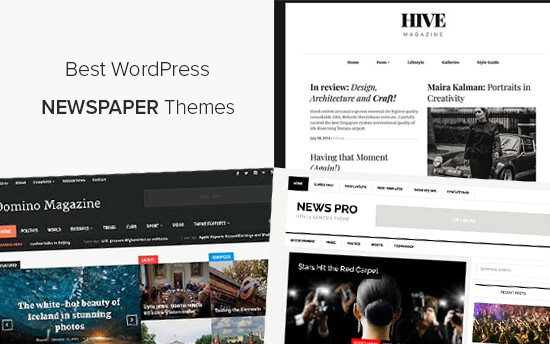 Newspaper Template For Wordpress