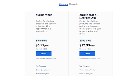 Bluehost WooCommerce pricing