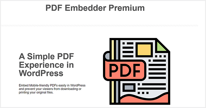 PDF Embedder WordPress Plugin