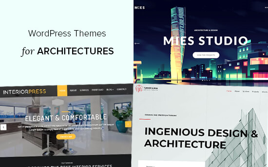 Best WordPress themes for architecture firms