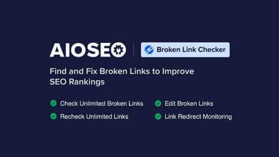 Broken Link Checker AIOSEO