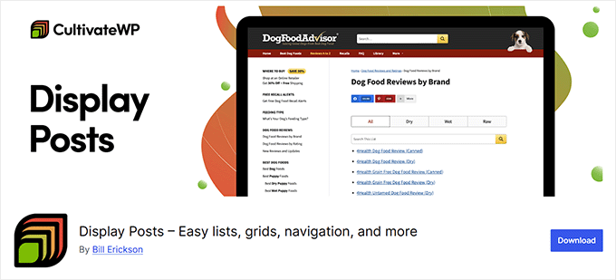 Display Posts-plugin