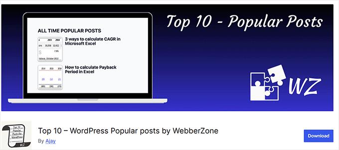 Top 10 - WordPress Popular Posts