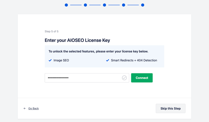 Enter your license key