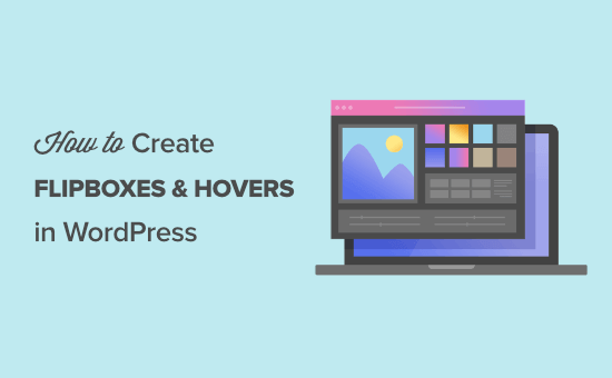 How to create flipbox overlays and hovers in WordPress