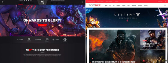 18 Best Gaming Website Templates (HTML & WordPress) 2023