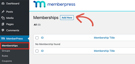 Membership Plan