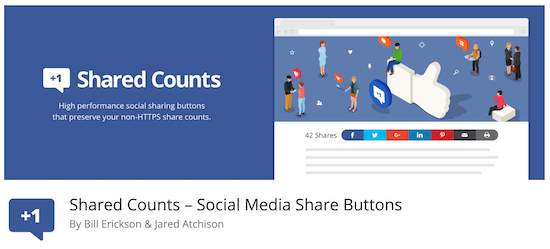 Shared counts Jetpack alternative