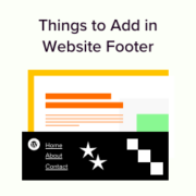 Checklist: Things To Add To Your Footer on WordPress Site