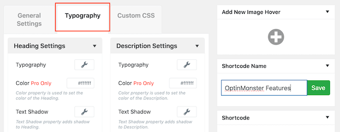 Customizing typography on your website or blog