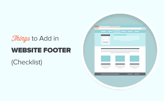 Which things to add to the footer of your WordPress website