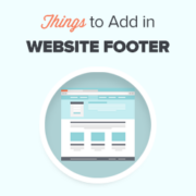 Things To Add To Your Footer on WordPres