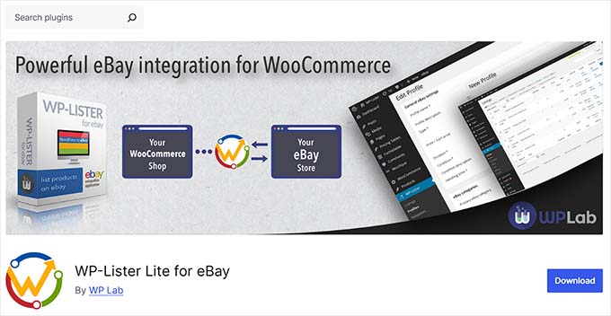 WP-Lister Lite för eBay