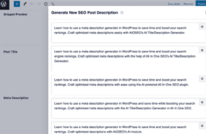 How to Add Keywords and Meta Descriptions in WordPress