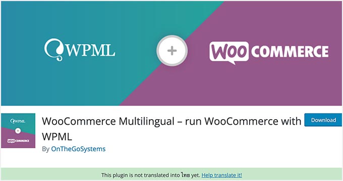 Multilingual for WooCommerce