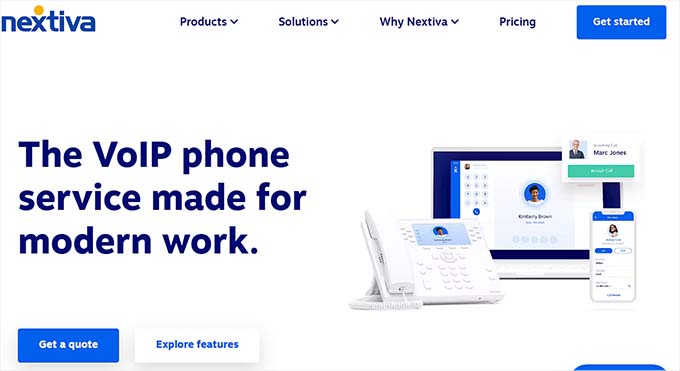 Nextiva VOIP phone service