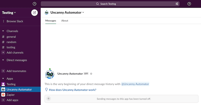 Posting notifications to Slack automatically
