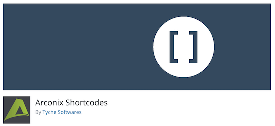Arconix Shortcodes plugin