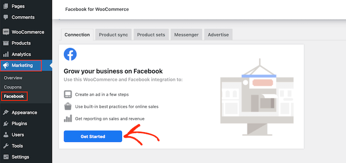 How to connect WooCommerce to Facebook