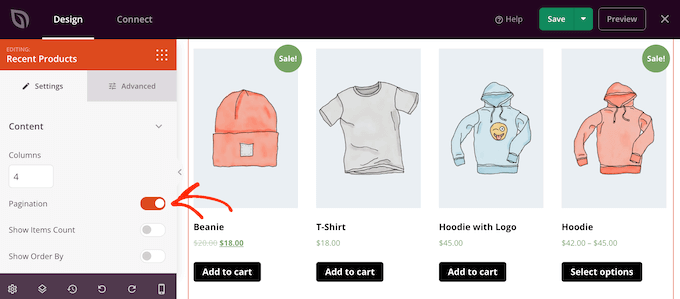 Adding pagination to your online store