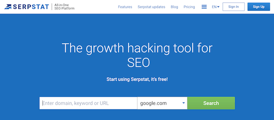 Serpstat Seo Website Analyzer