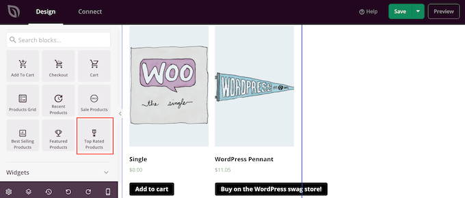 突出显示评价最高的 WooCommerce 产品