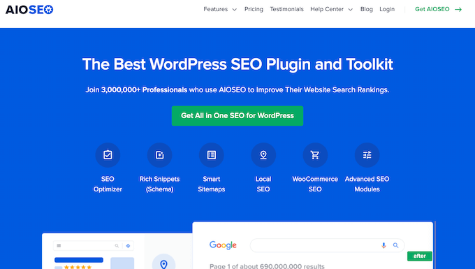 Pluginul WordPress All in One SEO (AIOSEO)