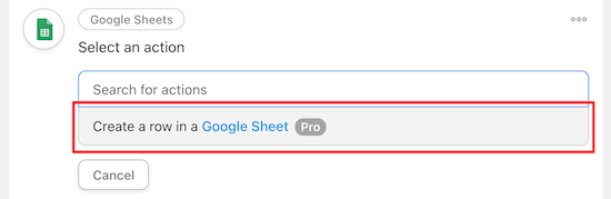 Create A Row Google Sheets 1