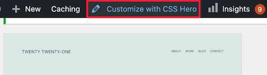 Customize With Css Hero