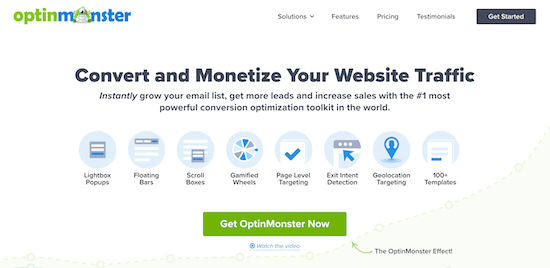 پنجره بازشو OptinMonster WooCommerce