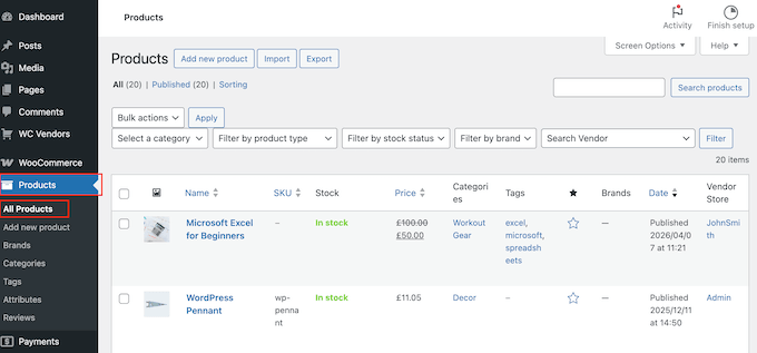 Cum să revizuiți trimiterile de la vânzătorii dvs. educaționali