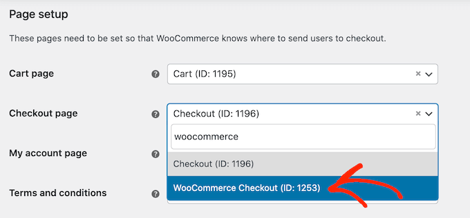 更改电子商务商店中的默认 WooCommerce 结帐页面
