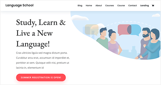 Divi Education Theme