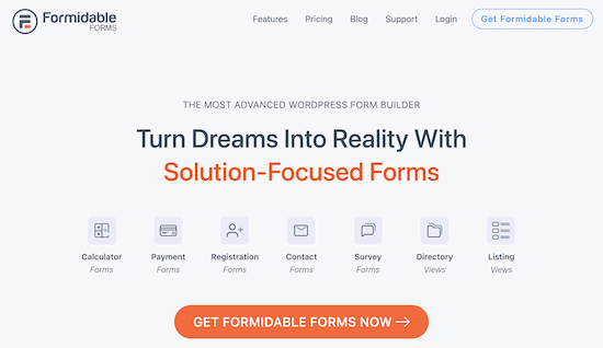 Formidable Forms Plugin