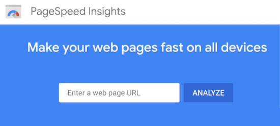 Google Pagespeed Insights