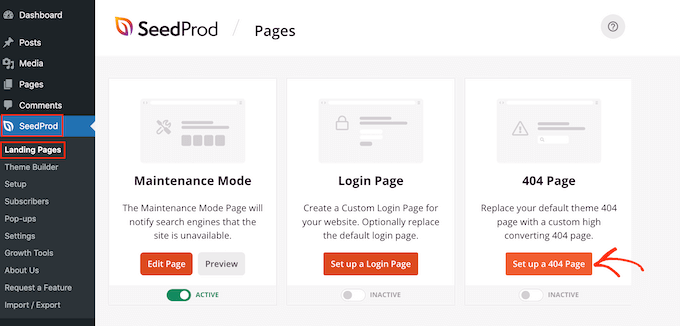The SeedProd page builder plugin