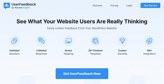 UserFeedback WordPress plugin