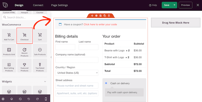 Customizing SeedProd's WooCommerce checkout block