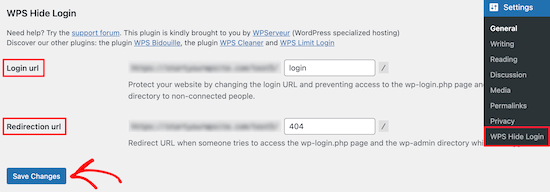 Wps Hide Login Add Redirect