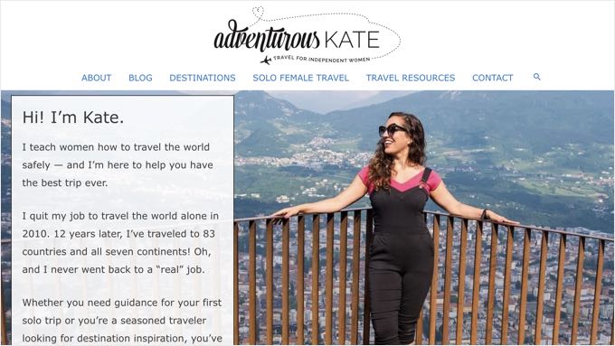 Adventurous Kate Blog