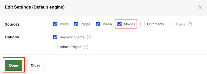 Creating a WordPress search form for custom post types