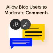 How to allow blog users to moderate comments in WordPress