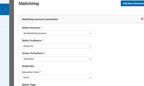 Mailchimp Api Settings