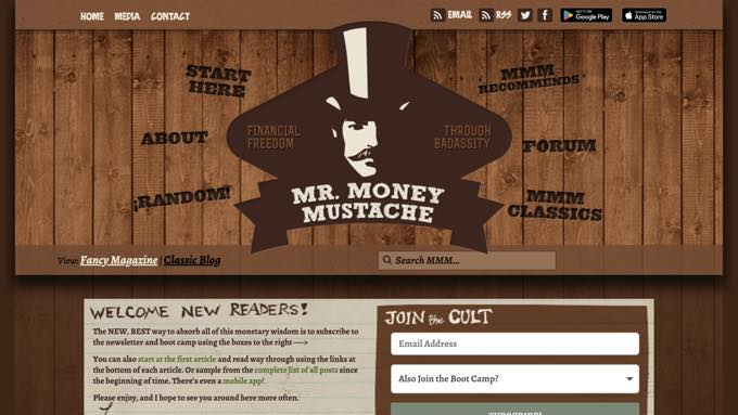 Mr Money Mustache Blog